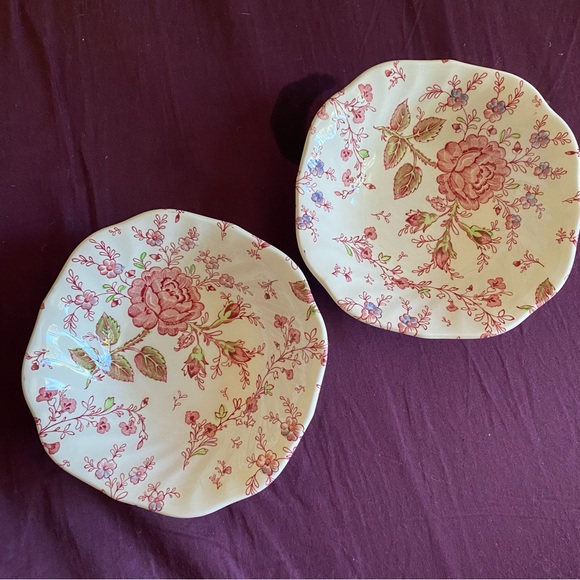 JOHNSON BROTHERS ROSE CHINTZ Rose Bowls - Picture 2 of 13